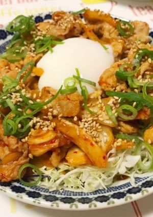 豚キムチサラダ-レシピのメイン写真