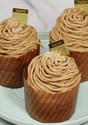 モンブランカップケーキ-レシピのメイン写真