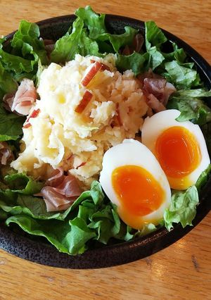 ポテトサラダ りんご 生ハム-レシピのメイン写真