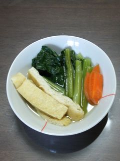 小松菜のレンチンお浸し-レシピのメイン写真