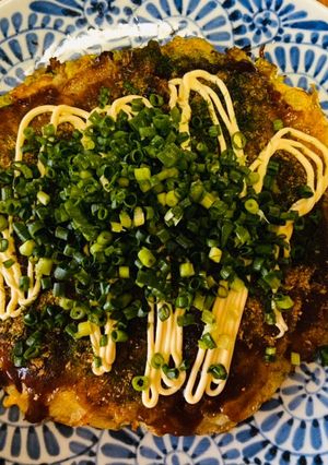 ○関西風お好み焼き(2人前)-レシピのメイン写真
