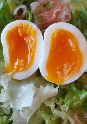 6分！半熟卵-レシピのメイン写真