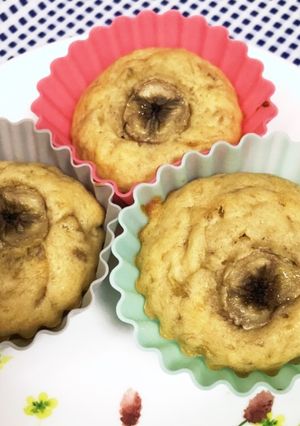 幼児食おやつに☆バナナカップケーキ-レシピのメイン写真