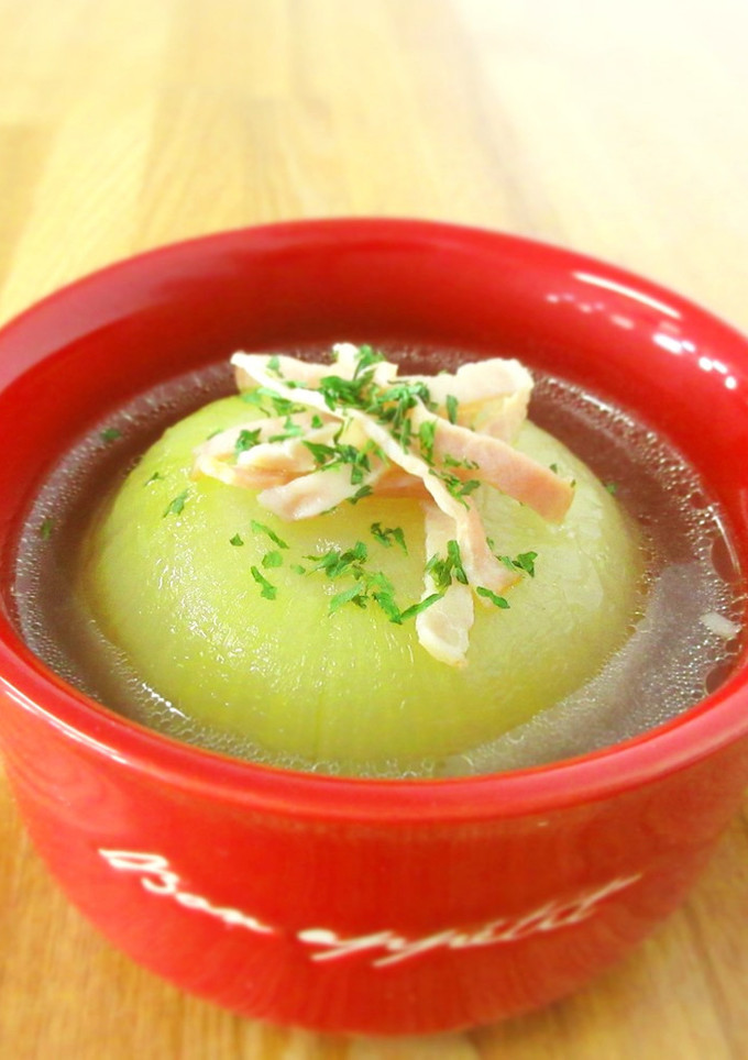 まるっと玉ねぎスープ-レシピのメイン写真