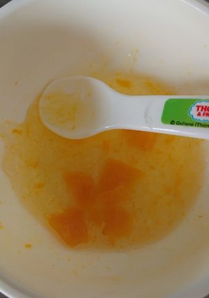 カボチャとみかんの離乳食-レシピのメイン写真