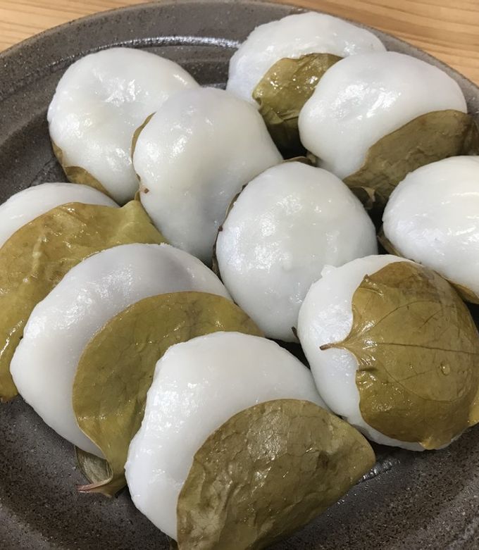 おうち時間に！親子で簡単かしわもち♪ by ちゃまchama 【クックパッド