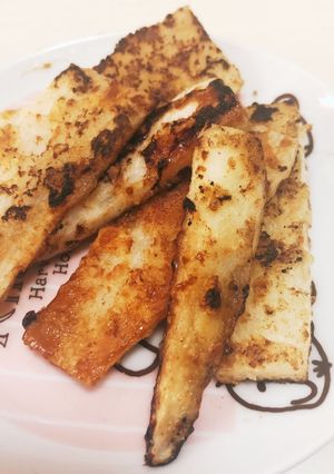 シンプルだけど美味しい！山芋ステーキ-レシピのメイン写真
