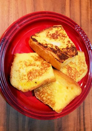 幼児食✮甘さ控えめフレンチトースト-レシピのメイン写真