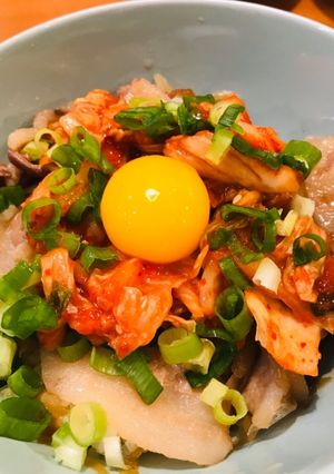 基本の豚丼〜キムチトッピング〜-レシピのメイン写真