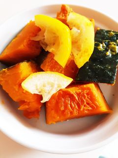 ☆かぼちゃのレモン煮☆-レシピのメイン写真