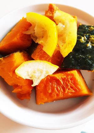 ☆かぼちゃのレモン煮☆-レシピのメイン写真