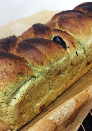 ヨモギ ふわふわ食パン-レシピのメイン写真