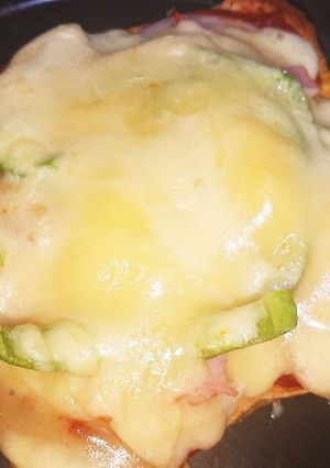 ホットドッグ風トーストピザ-レシピのメイン写真
