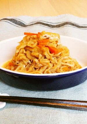 手間なし 切り干し大根の煮物-レシピのメイン写真