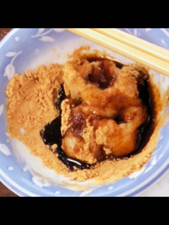 きな粉黒蜜もち♡-レシピのメイン写真