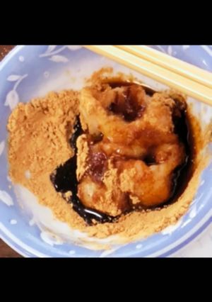 きな粉黒蜜もち♡-レシピのメイン写真