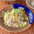春キャベツの醤油焼きそば