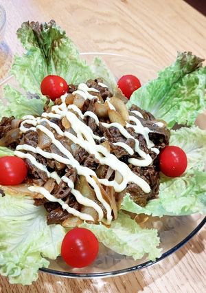 牛肉のBBQソース炒め-レシピのメイン写真