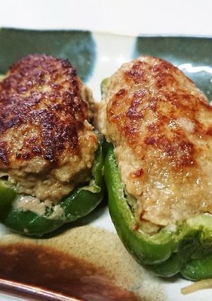 ギュギュッと♪♪肉詰めピーマン-レシピのメイン写真