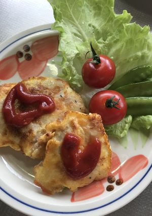 フワフワ❤︎鶏もも肉のピカタ-レシピのメイン写真