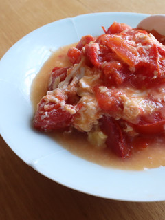 【中華料理】ご飯に合う!トマトと卵だけで-レシピのメイン写真