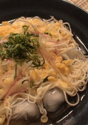 冷やしたぬき素麺-レシピのメイン写真