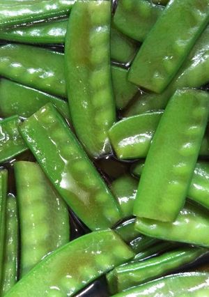 絹さやエンドウの大量消費　中華タレ漬け-レシピのメイン写真