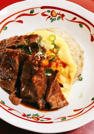 ミスジステーキ丼-レシピのメイン写真