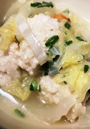 ふっくら肉団子-レシピのメイン写真