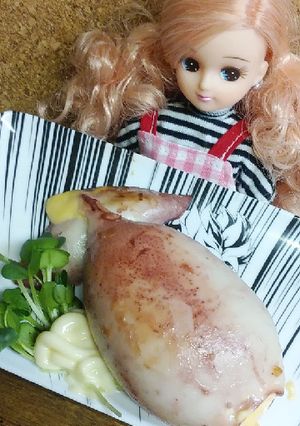 リカちゃん♡イカチーズ白ワイン焼きᔦꙬᔨ-レシピのメイン写真