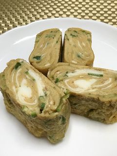オクラ入り厚焼き卵-レシピのメイン写真