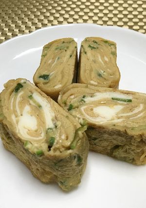 オクラ入り厚焼き卵-レシピのメイン写真
