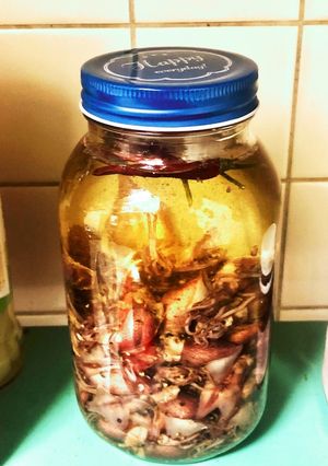 【保存食】ホタルイカの燻製オイル漬け-レシピのメイン写真