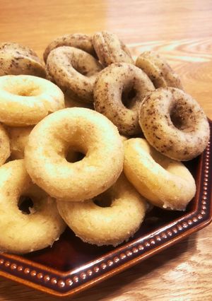 バナナと豆腐のもっちり焼きドーナツ-レシピのメイン写真