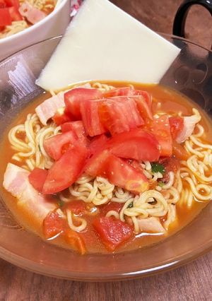 簡単トマトチーズラーメン-レシピのメイン写真