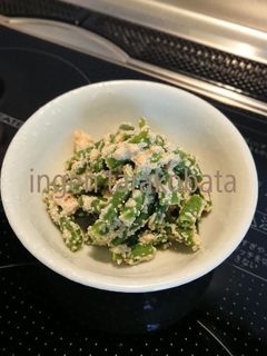 簡単♪レンジでいんげんとたらこバター炒め-レシピのメイン写真