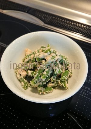 簡単♪レンジでいんげんとたらこバター炒め-レシピのメイン写真