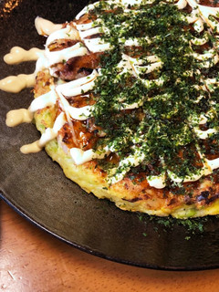 ヘルシー★長芋山芋オンリーお好み焼き-レシピのメイン写真