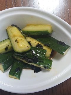 キュウリの中華風浅漬け-レシピのメイン写真