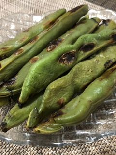 ☆そら豆のグリル♪-レシピのメイン写真