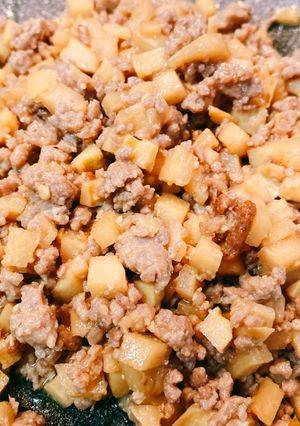 タケノコの肉味噌-レシピのメイン写真