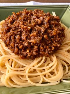 野菜たっぷりミートソース-レシピのメイン写真