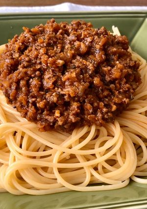 野菜たっぷりミートソース-レシピのメイン写真