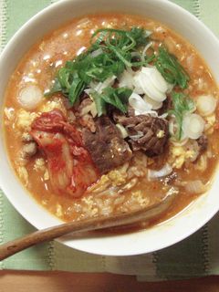 即席ぱくぱく、キムチクッパ!-レシピのメイン写真