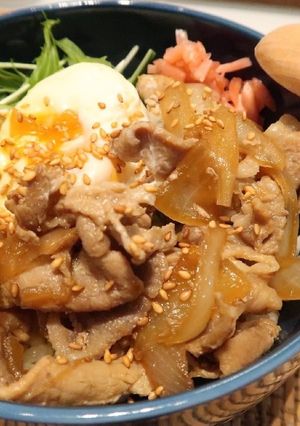 かんたん豚丼♡牛丼にもなるよ♪-レシピのメイン写真
