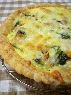 ほうれん草&ツナの簡単キッシュ✿-レシピのメイン写真