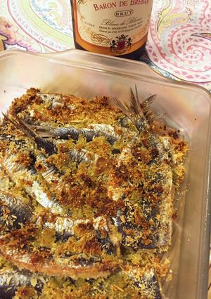 イワシのジェノベーゼパン粉焼き-レシピのメイン写真