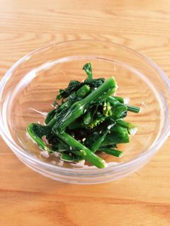 【簡単】菜の花のマヨポンあえ-レシピのメイン写真