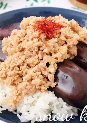 レンジで♪博多なすの麻婆なす丼-レシピのメイン写真