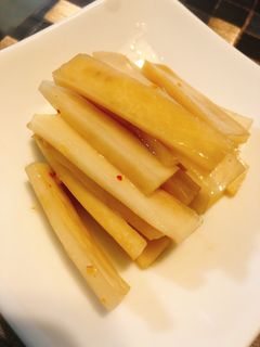 大根の皮の漬物-レシピのメイン写真